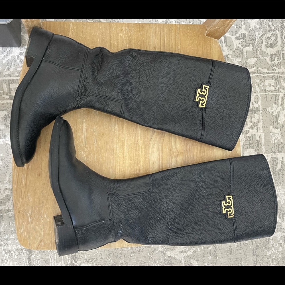 Tory Burch Black Boots